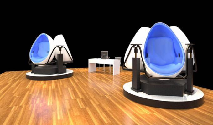 GV électrique de chaise d'oeufs de cinéma en verre 9D VR de la réalité virtuelle 3D 0