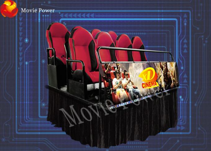 Simulateur commercial de cinéma de la machine 5d 7d 9d de jeu multijoueur 0