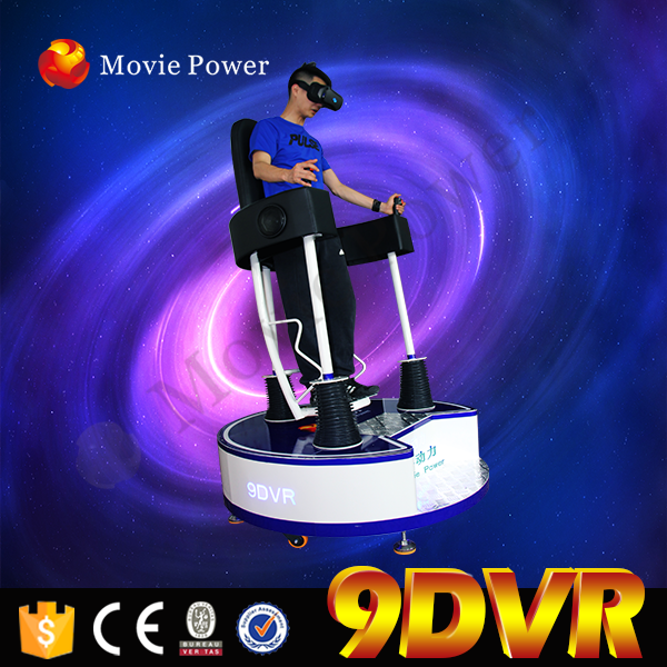 Simulateur du vr 9D de puissance de film le plus nouveau tenant le simulateur de réalité virtuelle de 9D VR 0