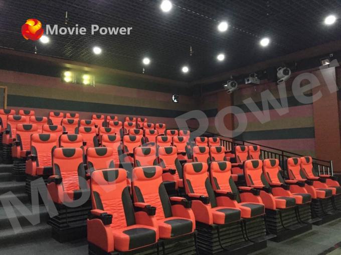 3 5D de DOF 2 - 100 salle de cinéma des sièges avec 12 sortes entourant des effets spéciaux 0