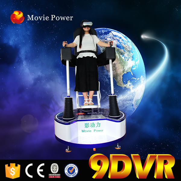 Cinéma 9d mobile d'une expérience interactive de réalité virtuelle tenant le simulateur de 9d Vr 0
