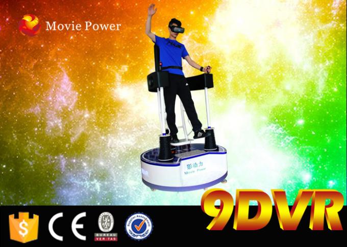 La réalité virtuelle filme la position vers le haut du simulateur de cinéma de 9D VR/de machine 99pcs blanc 0