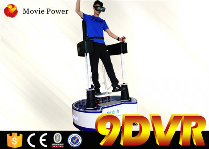Système électrique 9D VR d'équipement de simulateur d'amusement tenant le cinéma 0