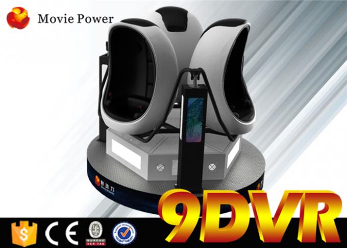 Système électrique de cinéma de la technologie 9d Vr de puissance de film, salle de cinéma 9d 0