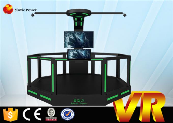 Machine d'intérieur de jeu du cinéma de la réalité virtuelle 9D VR/VR interactive pour des adultes 0