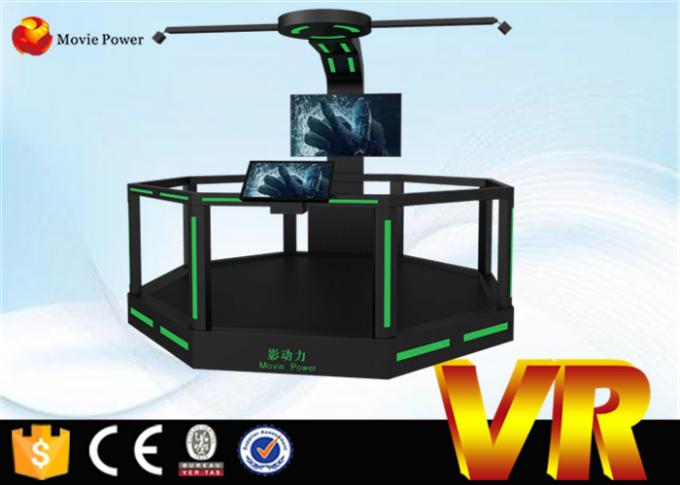 Centre commercial 360 simulateur de tir d'arme à feu de CS de simulateur de cinéma de la réalité virtuelle 9d de degré 0