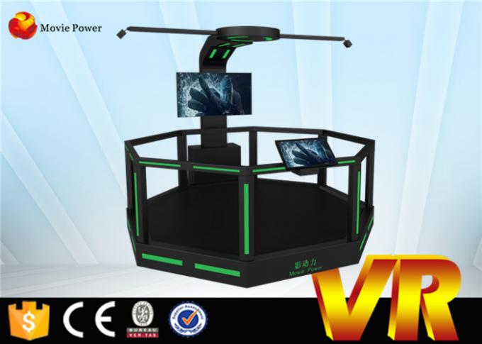 marcheur 9D tirant HTC Vive tenant 9D VR pour le CE de simulateur de jeu de bataille 0