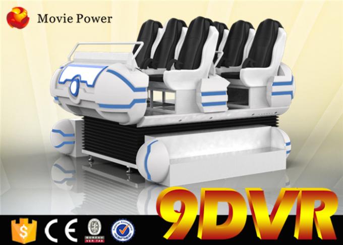 Cinéma de Game Center 10CBM 6.0KW 9D VR avec des effets de champ/vibration de jambe 0