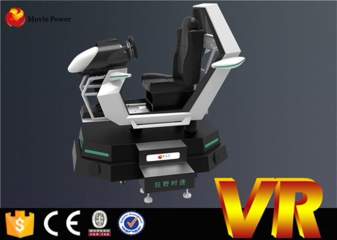 Simulateur de machine de jeu de cinéma d'entraînement de voiture de course d'arcade 9D VR avec 360 verres de Vr 0
