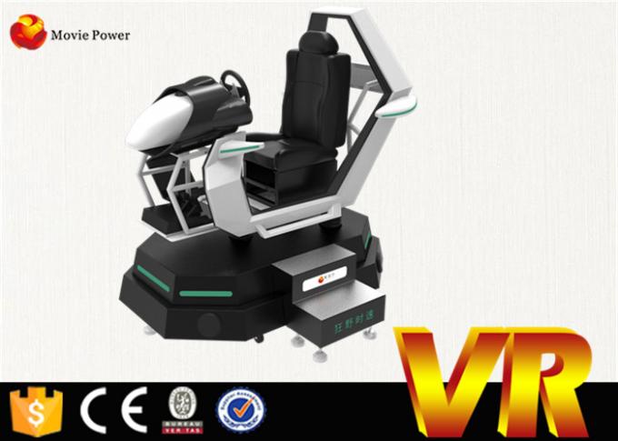 Équipement de parc d'attractions de simulateur de cinéma de la voiture de course 9D VR/machine de jeu 0