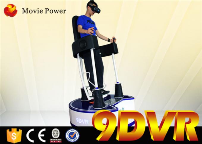 3000W simulateur de cinéma de réalité virtuelle des montagnes russes 9d pour le parc d'attractions 0