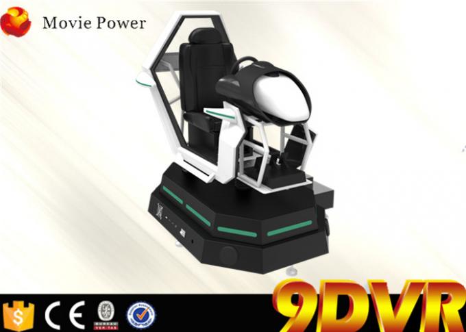 Simulateur d'entraînement de voiture de course de l'arcade 9d de machine de jeu de simulateur d'Oculus avec 360 verres de Vr 0