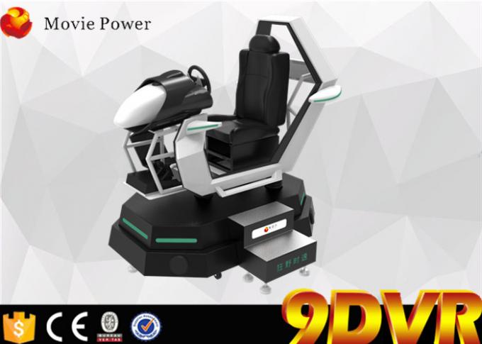 Réalité virtuelle de emballage de plate-forme de 3 DOF de jeu vif de mouvement conduisant la voiture 9D Simnulator 0