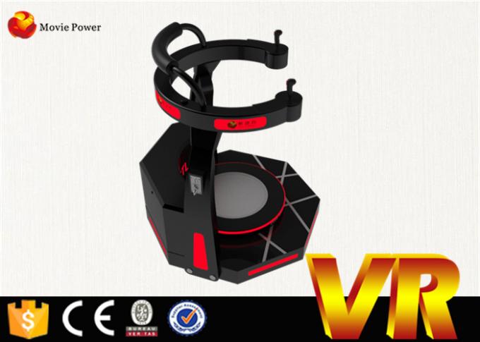 équipement debout de jeu de bataille de plate-forme de cinéma de la réalité virtuelle 9d pour la petite entreprise 0