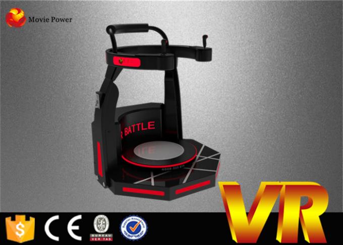 360 réalité virtuelle libre 9d de machine de jeu de la bataille 9d de simulateur de Vr 9D de degré 0