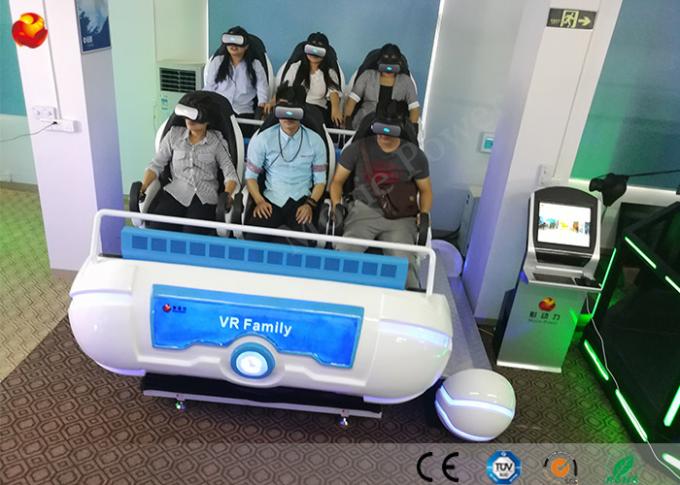 La puissance 6 de film pose le simulateur de théâtre de la réalité virtuelle 220v de machine de jeu de famille de Vr 0