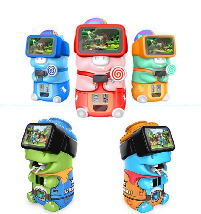 Équipement à jetons de jeu des enfants 9d VR d'enfants extérieurs attirants de bébé 0