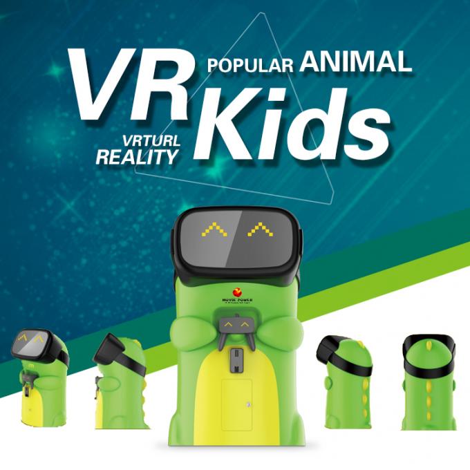 Le bébé Vr d'ours de simulateur des enfants VR 9D badine le simulateur éducatif de réalité virtuelle 2