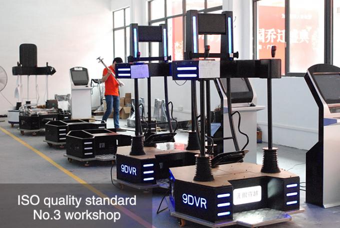 3000W simulateur de cinéma de réalité virtuelle des montagnes russes 9d pour le parc d'attractions 0