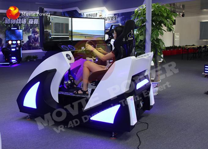 Dispositifs moteurs interactifs de jeu de réalité virtuelle de simulateur de course de voiture du jeu F1 0