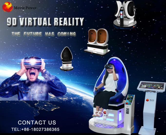 Cinéma de réalité virtuelle du degré 9d de la garantie 9D Vr 360 de 1 an pour Game Center 0