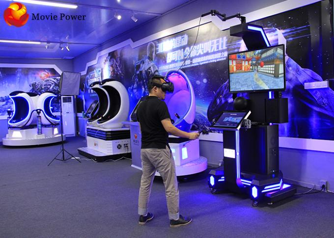 Mini simulateur de jeux de tir tenant le parc d'attractions d'intérieur de plate-forme debout de HTC VR 0