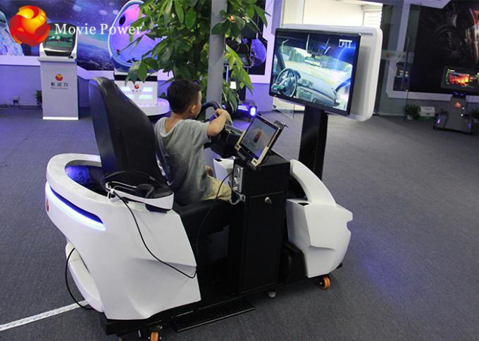 Jeux de simulateur de voiture de course de simulateur de la machine 9D VR de jeu de courses d'automobiles 2,2 * 1,85 * 2m 0