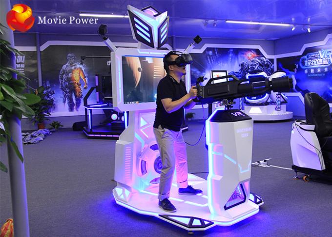Arme à feu passionnante de Vive de machine de jeu électronique de Gatling d'interaction, tenant le simulateur de tir de 9D VR 0