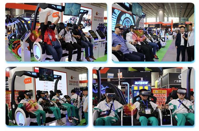 L'expérience 3 d'Immersive pose le simulateur de 9d Vr pour le centre commercial/le cinéma réalité virtuelle de l'Inde 0