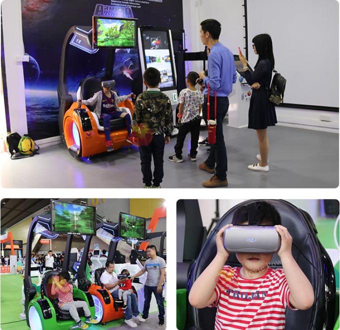Machine de jeu de réalité virtuelle de Kiddie à jetons/simulateur du cinéma 9D 1