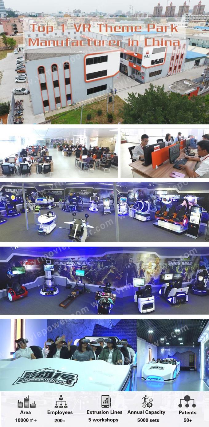 Le simulateur Mech de la machine VR de jeu du parc d'attractions 9D s'est associé le combat de Vr 3