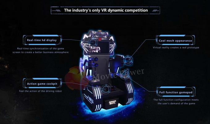 Le simulateur Mech de la machine VR de jeu du parc d'attractions 9D s'est associé le combat de Vr 1