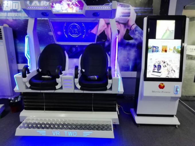 2 simulateur de cinéma des oeufs 9D des sièges VR avec le casque du système électrique/DPVR E3 1