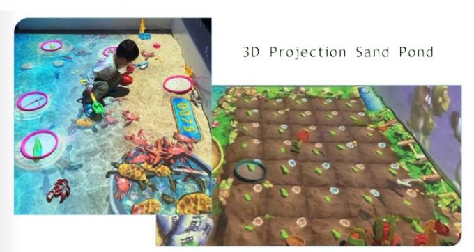 Projection interactive multi de détection infrarouge de jeux de plancher de cinéma de 9D VR 0