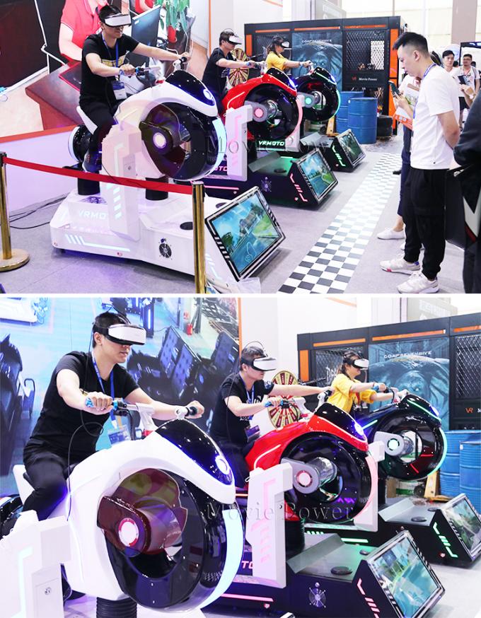 Simulateur moteur fou impressionnant 9d d'intérieur VR emballant la machine de jeu 1