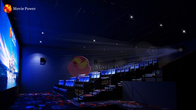 Équipement dynamique de salle de cinéma du simulateur 6 DOF 5d de plate-forme 0
