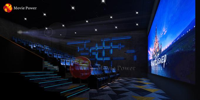 Système dynamique électrique du film 6 DOF de cinéma du projet 5d de théâtre de parc à thème 0