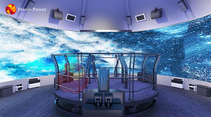 Salle de cinéma attrayante moderne de l'orbite 4D du simulateur 360 0