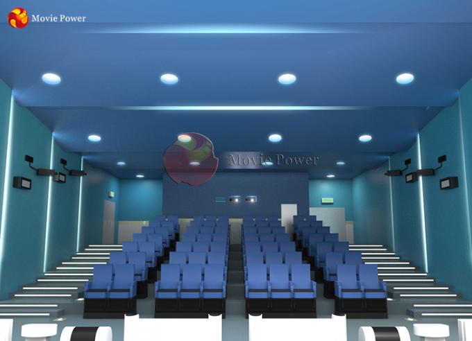 Salle de cinéma dynamique commerciale du cinéma 4D de parc à thème 0