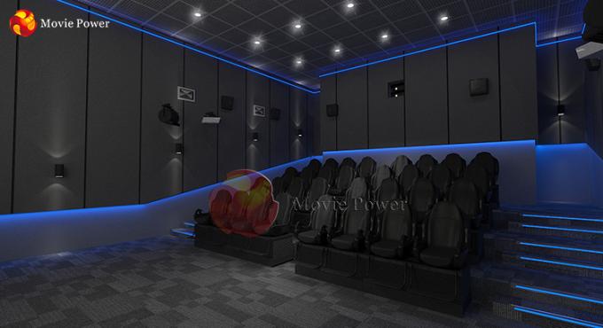 Salle de cinéma du système 3 DOF 4D d'effets spéciaux de projecteur 0