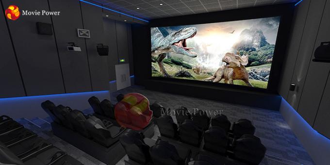 Équipement dynamique de cinéma de la chaise 220V 5D d'expérience de divertissement de puissance de film à Dubaï 0