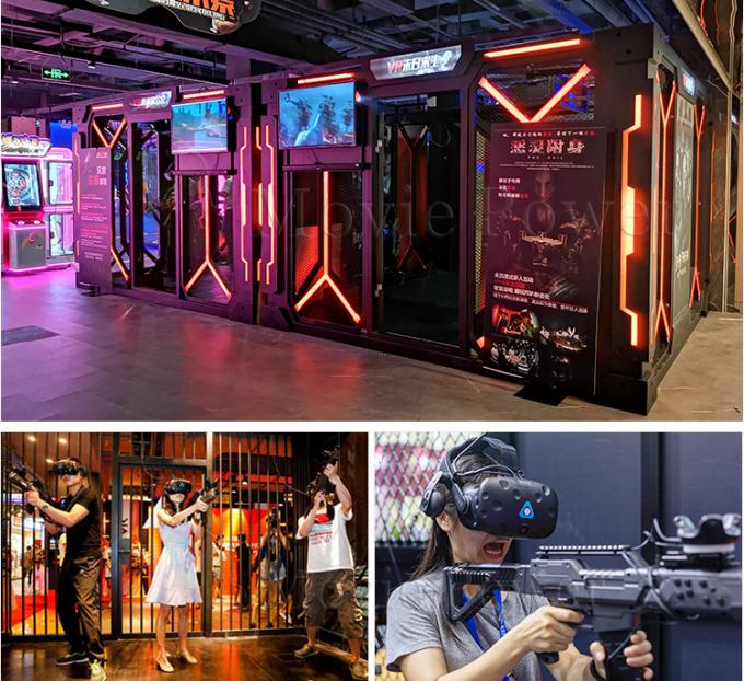 Équipement de tir d'intérieur de jeux de Vr de haut de bénéfice de réalité virtuelle simulateur de divertissement 1