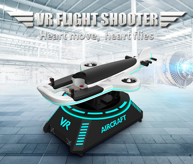 Machine à jetons de jeu de vol de simulateur du centre de divertissement VR 0