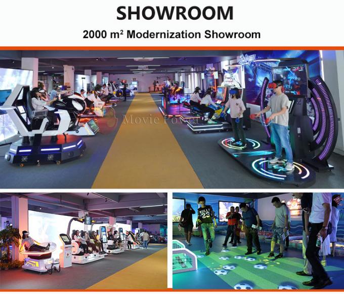 Équipement d'intérieur de terrain de jeu de jeu d'Arcade Children Ride Wall Interactive de parc à thème de VR AR 2