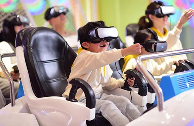 Simulateur de machine de cinéma de réalité virtuelle de la famille 9d de sièges de l'équipement 6 d'idées de petite entreprise 1