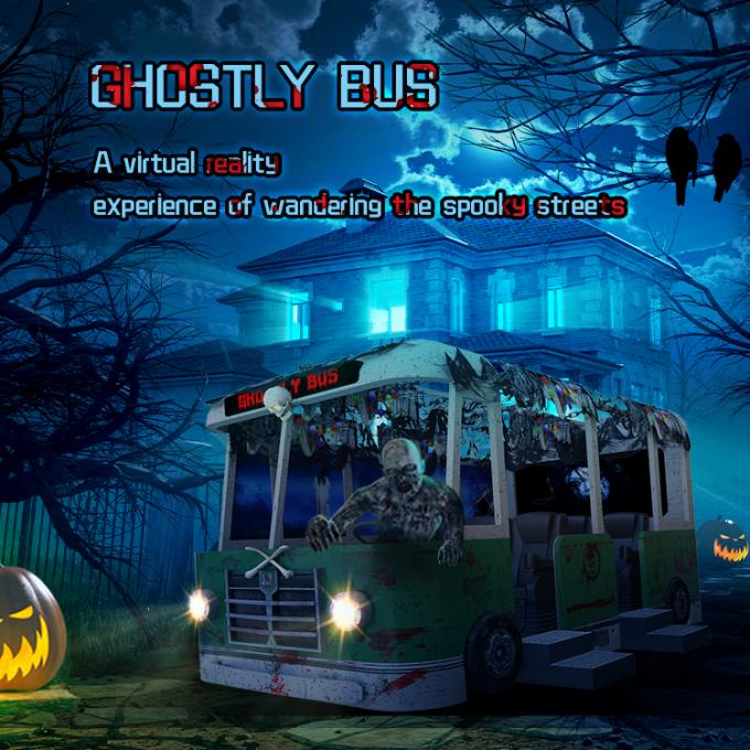 Autobus fantomatique du système 9d VR de simulateur de réalité virtuelle de tireur de zombi de Vr 0