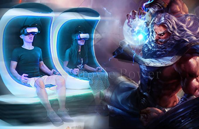 Système électrique de simulateur d'oeufs des sièges VR du cinéma 2 de réalité virtuelle 0
