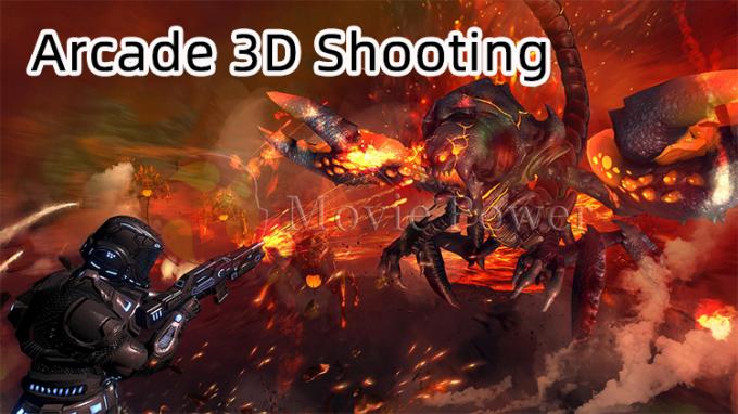 Écran 3D Arcade Gun Shooting Game Machine à jetons d'amusement 0