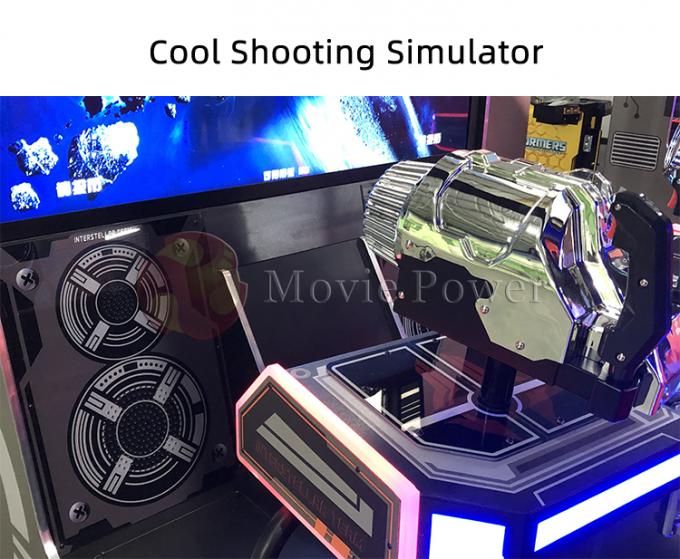 Écran 3D Arcade Gun Shooting Game Machine à jetons d'amusement 2