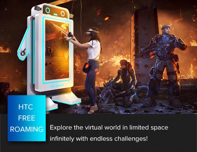 Parc à thème de la puissance VR Arcade Game Simulator Virtual Reality de film 1